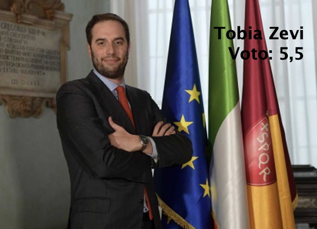 Pagelle giunta tobia zevi