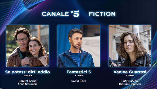 palinsesti mediaset fiction