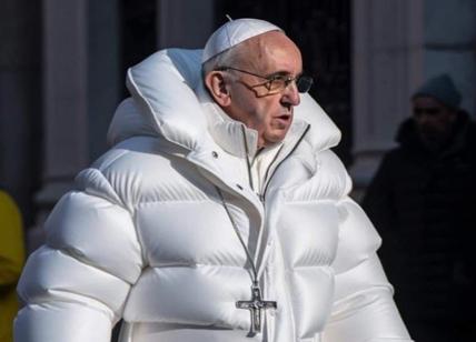 Papa Francesco vestito alla moda. Colpo dell’intelligenza artificiale