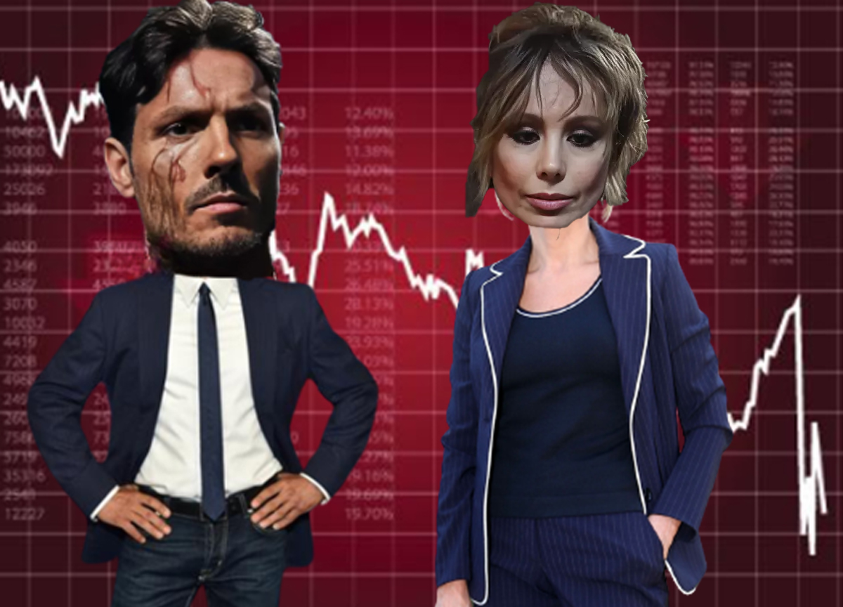 Pier Silvio Berlusconi e Marina Berlusconi