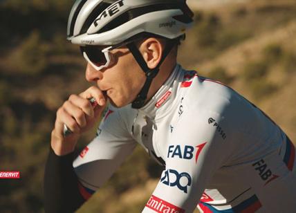 Tadei Pogačar, il campione di ciclismo e i suoi trionfi nel nuovo spot Enervit