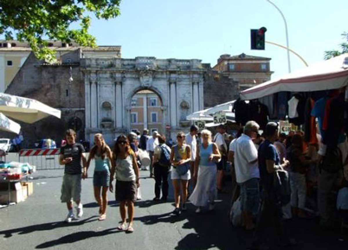 L'area di Porta Portese L'area di Porta Portese