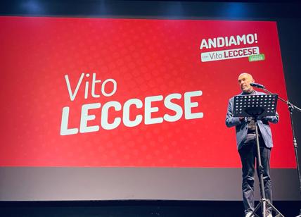 Vito Leccese: 'Andiamo' l'abbraccio a Laforgia e il ricordo di Enrico Dalfino