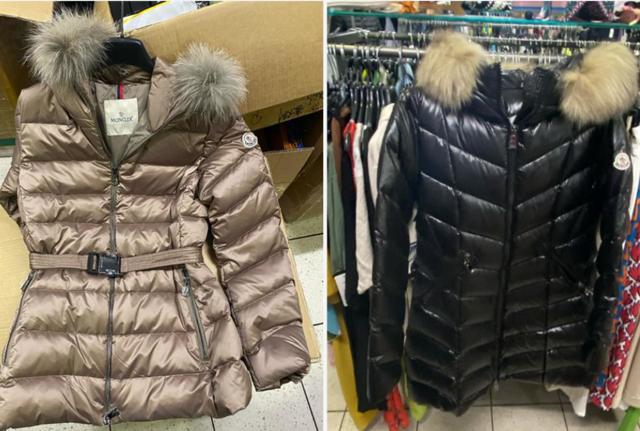 Maxi sequestro abiti contraffatti Maxi sequestro abiti contraffatti