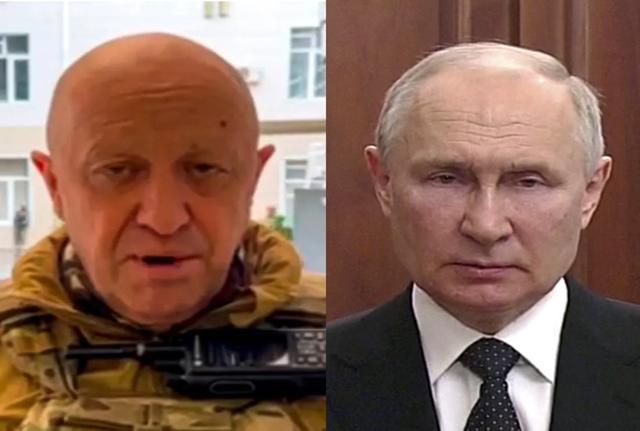 Putin e Prighozin Putin e Prighozin