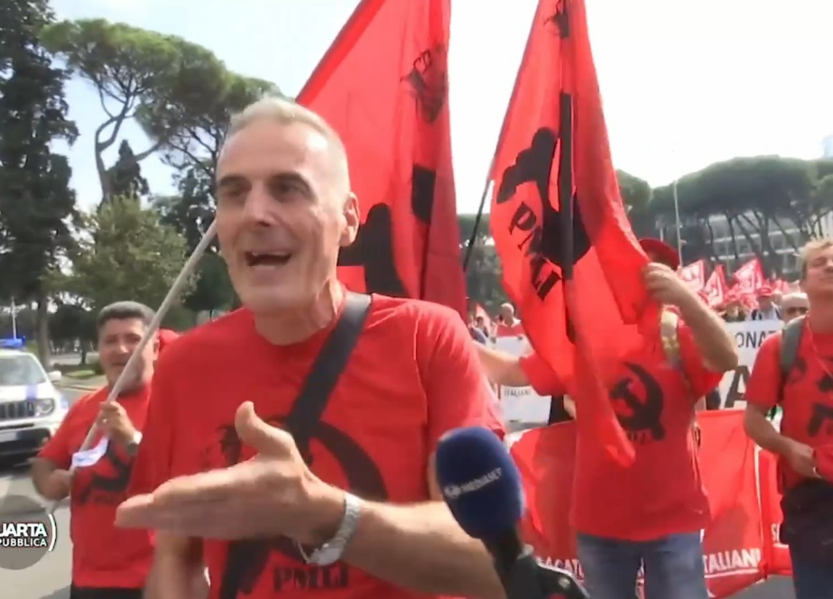 Manifestazione CGIL, servizio di Quarta Repubblica