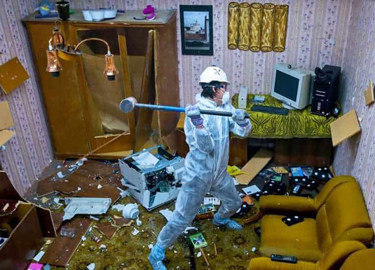 La rage room a Roma La rage room a Roma