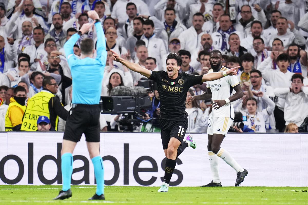 real madrid napoli champions league