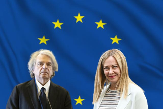 Renato Brunetta e Giorgia Meloni Renato Brunetta e Giorgia Meloni