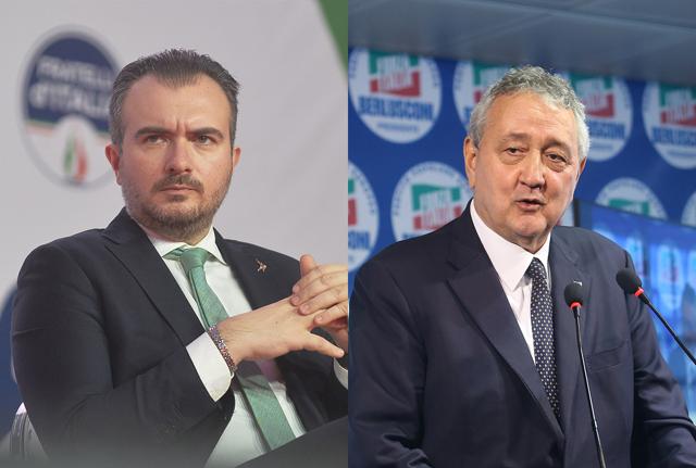 Riccardo Molinari e Paolo Barelli Riccardo Molinari e Paolo Barelli