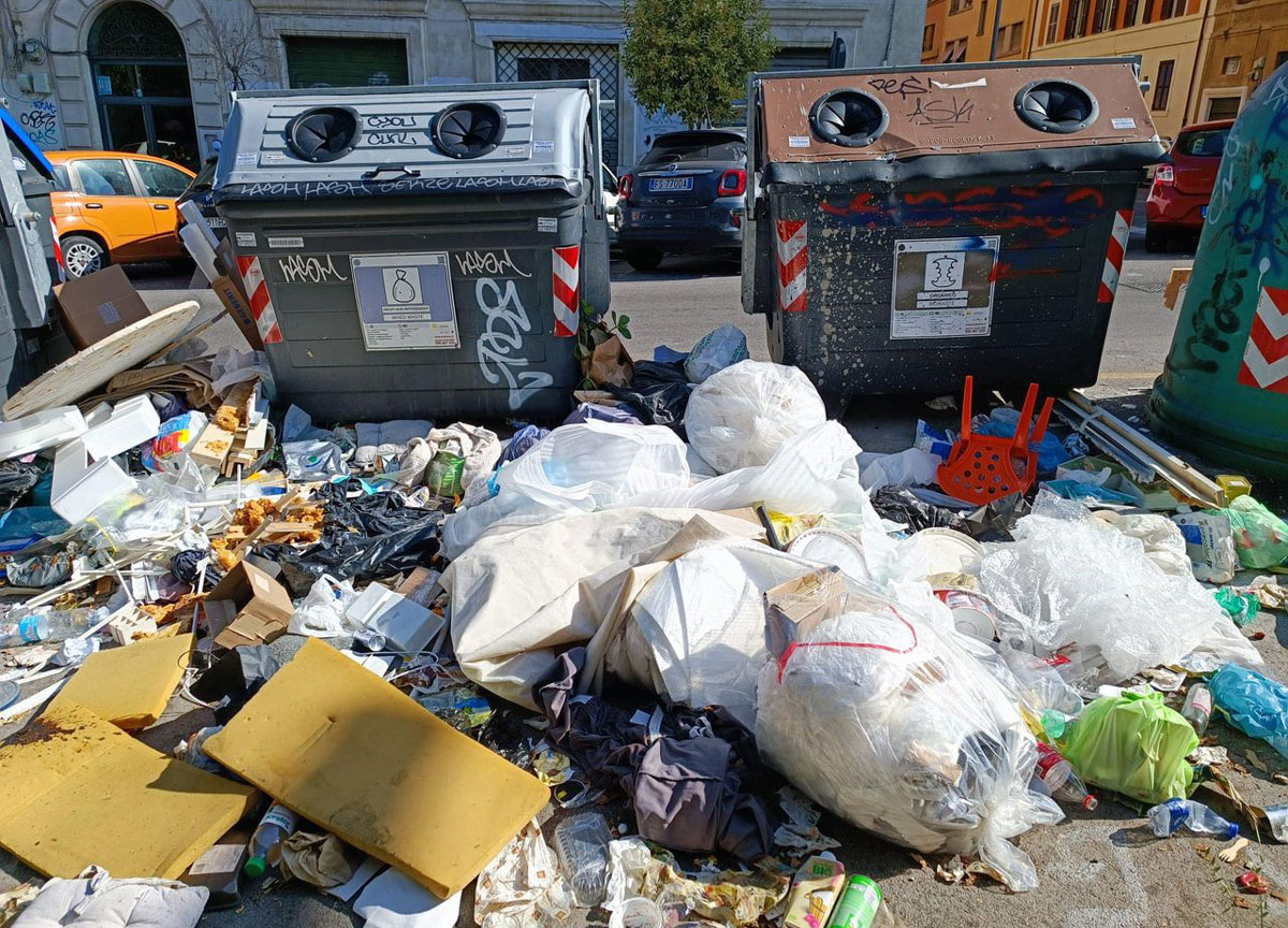 rifiuti roma