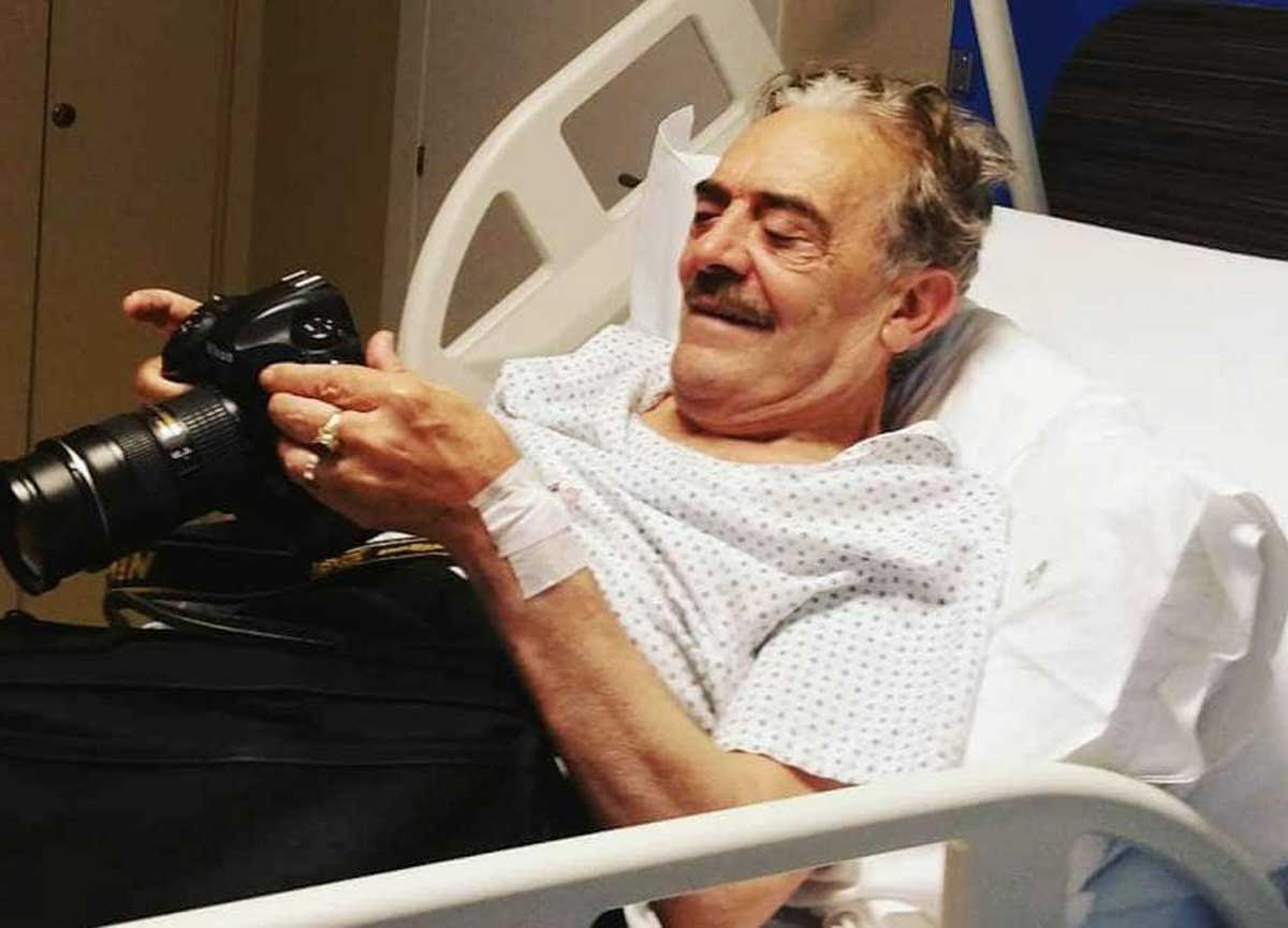 Rino Barillari in ospedale Rino Barillari in ospedale