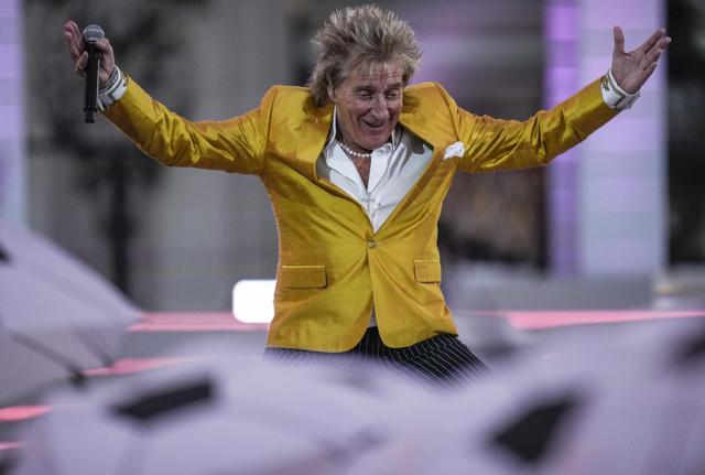 Rod Stewart (foto Lapresse) Rod Stewart (foto Lapresse)