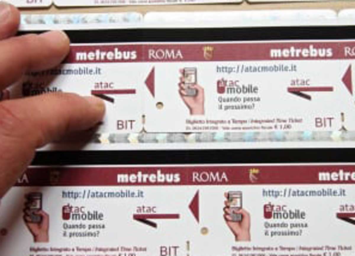 Biglietti Atac Biglietti Atac