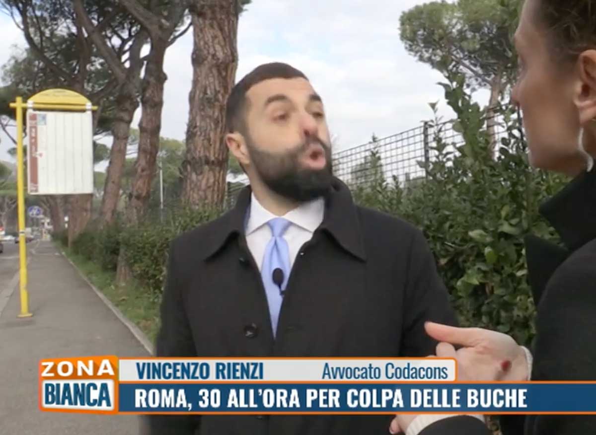 Roma a 30 all'ora Rienzi, Codacons Roma a 30 all'ora Rienzi, Codacons