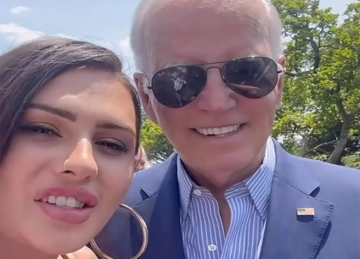 Joe Biden e Rosa Montoya Joe Biden e Rosa Montoya