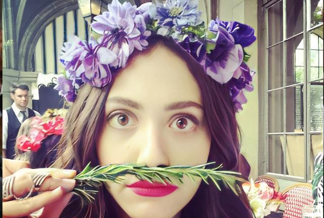 L'attrice Emmy Rossum L'attrice Emmy Rossum