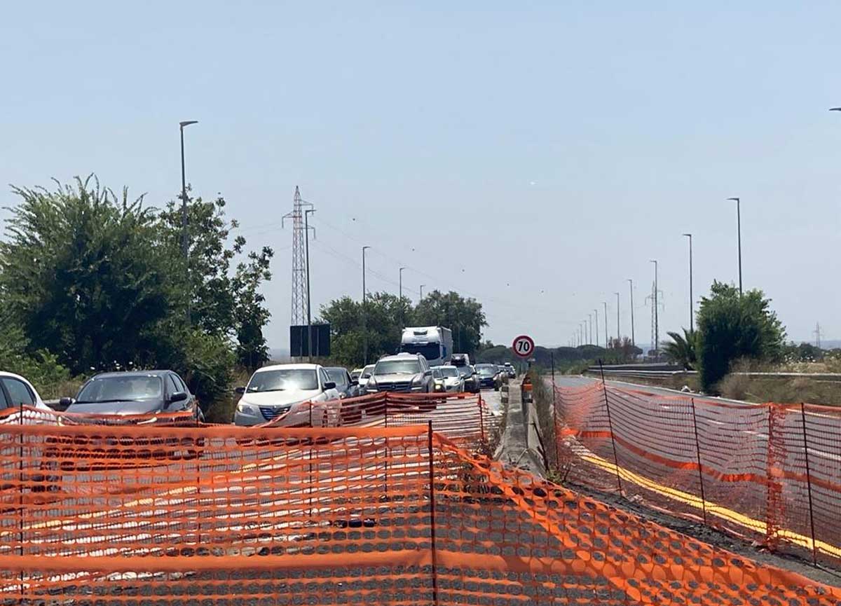 Cantiere rotatoria Nomentana Ryder Cup