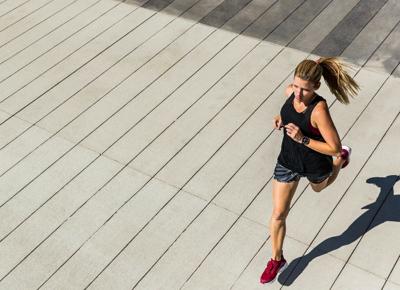 running