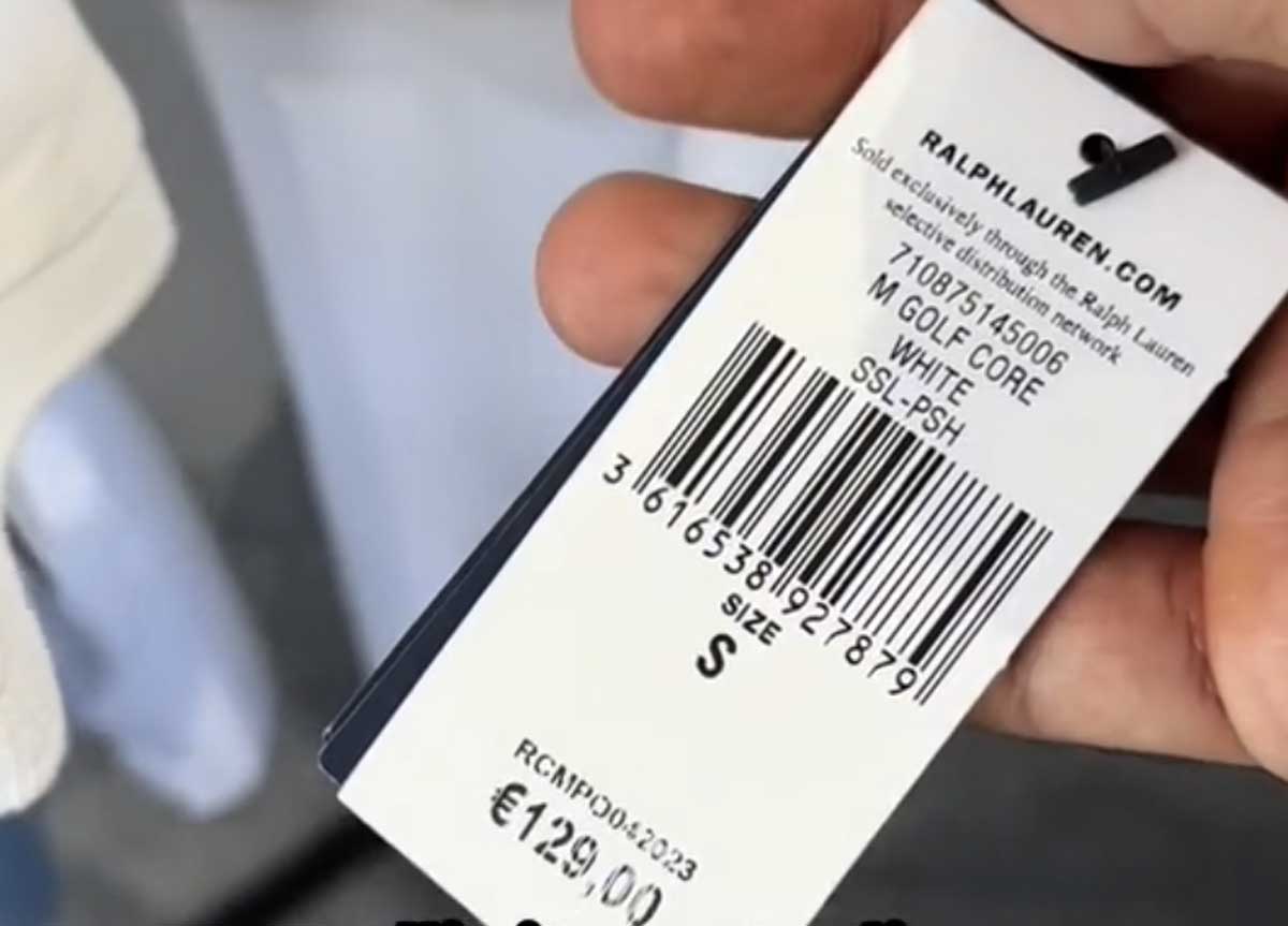 I prezzi di cappelli e maglionicini alla Ryder Cup I prezzi di cappelli e maglionicini alla Ryder Cup