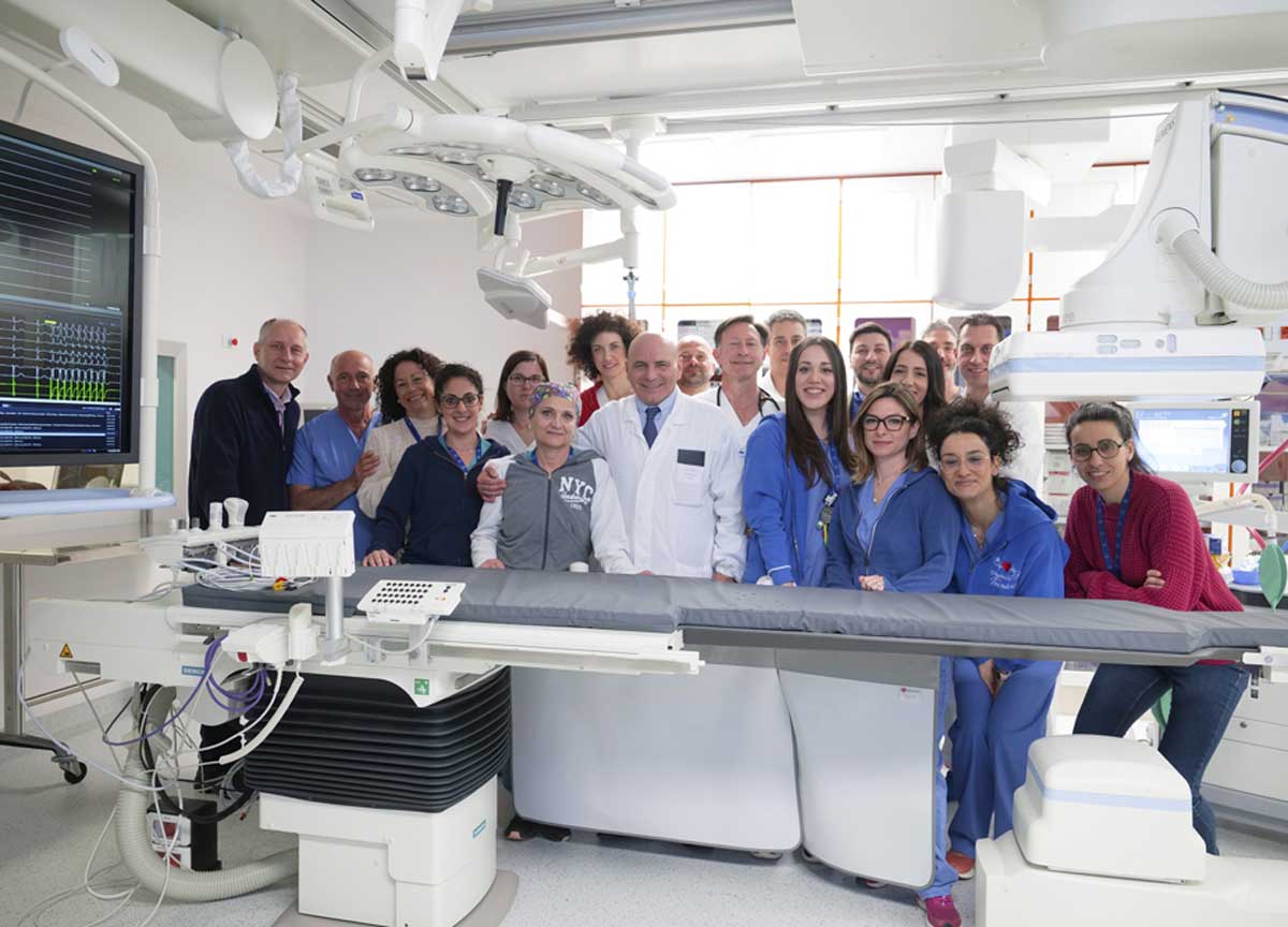 La nuova sala di elettrofisiologia La nuova sala di elettrofisiologia