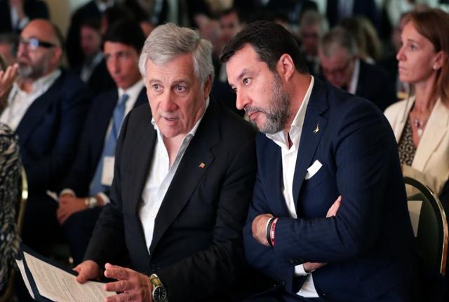 Salvini e Tajani Salvini e Tajani