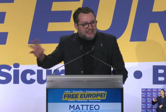 Matteo Salvini a Firenze Matteo Salvini a Firenze