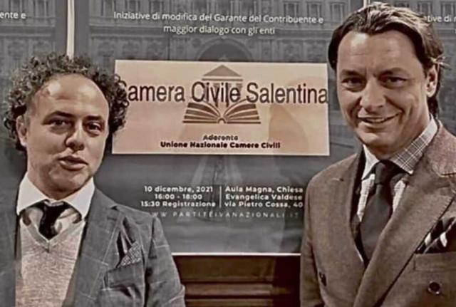 da sx gli Avv.ti M. Sances e S. Donadei da sx gli Avv.ti M. Sances e S. Donadei