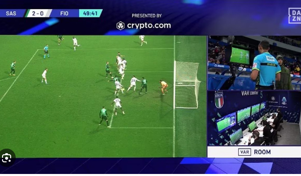 Sassuolo-Fiorentina 1-0. Annullato il gol di Thorstvedt dall'arbitro Abisso dopo essere stato richiamato dal VAR Marini di rivederla al monitor per la posizione di fuorigioco di Matheus Henrique. di rivederla al monitor per la posizione di fuorigioco di Matheus Henrique. Aia: gol da convalidare Sassuolo-Fiorentina 1-0. Annullato il gol di Thorstvedt dall'arbitro Abisso dopo essere stato richiamato dal VAR Marini di rivederla al monitor per la posizione di fuorigioco di Matheus Henrique. di rivederla al monitor per la posizione di fuorigioco di Matheus Henrique. Aia: gol da convalidare