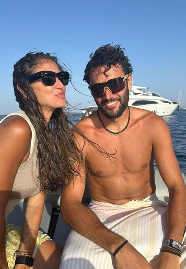 Melissa Satta e Matteo Berrettini (Instagram melissasatta) Melissa Satta e Matteo Berrettini (Instagram melissasatta)