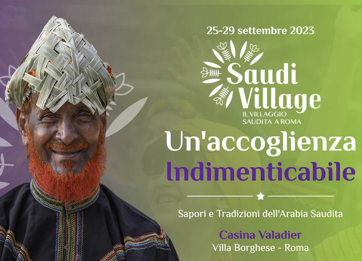 Il Saudi Village a Roma alla Casina Valadier