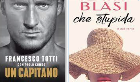 I libri di Francesco Totti e Ilary Blasi I libri di Francesco Totti e Ilary Blasi