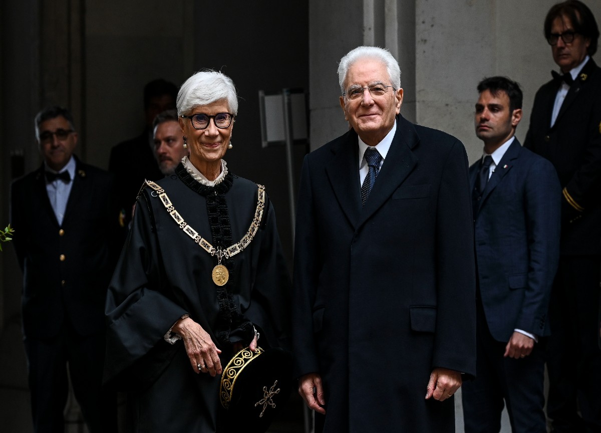 Silvana Sciarra e Sergio Mattarella