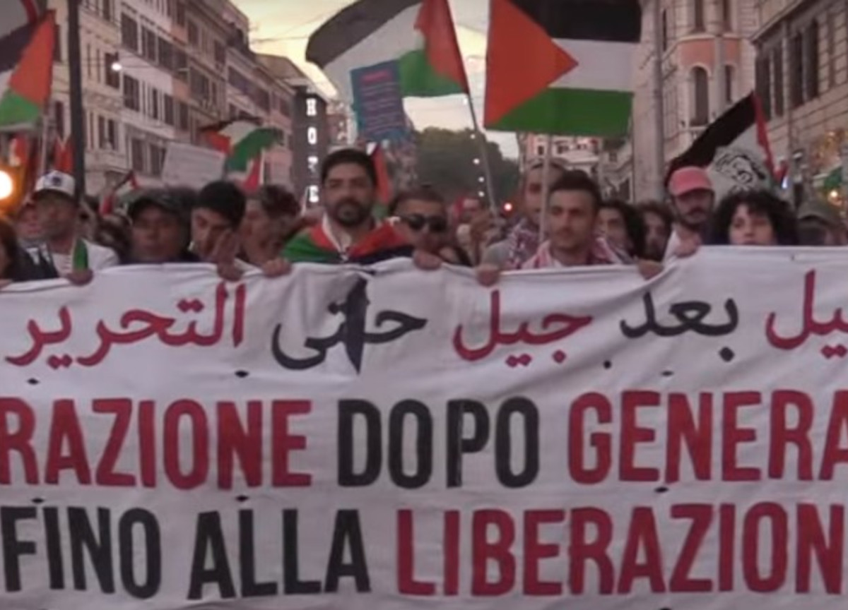 manifestazione pro Palestina manifestazione pro Palestina