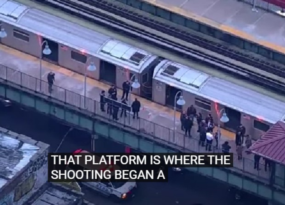 Sparatoria in metropolitana a New York
