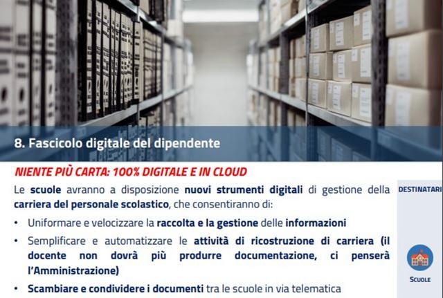 piano per la semplificazione della scuola