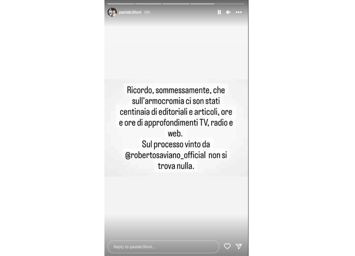 dal profilo instagram di Paola Belloni,