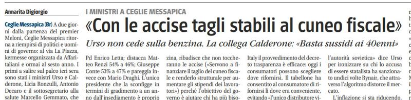 La Piazza su il Giornale La Piazza su il Giornale