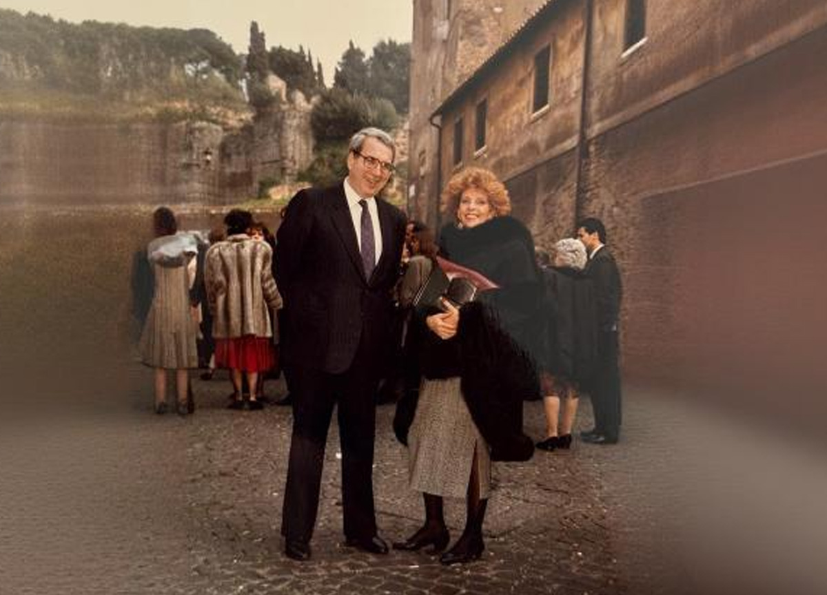 Marisa Piol ed Elserino Piol (concesso dalla famiglia Piol )