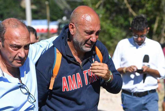 Sergio Pirozzi, ex sindaco Amatrice Sergio Pirozzi, ex sindaco Amatrice