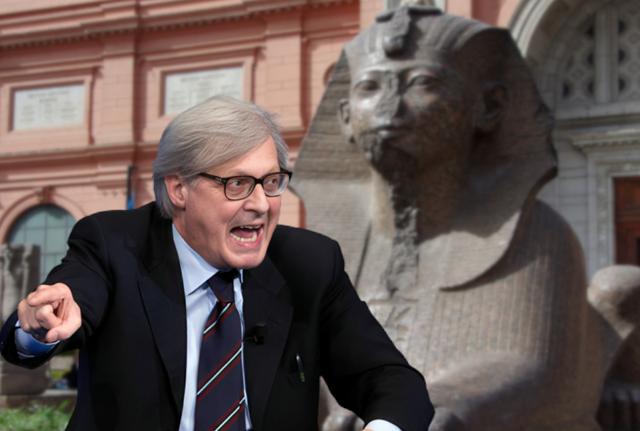 Vittorio Sgarbi e il Museo Egizio Vittorio Sgarbi e il Museo Egizio