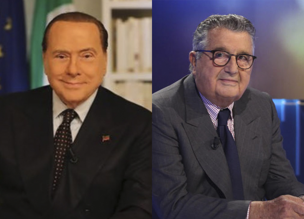 Silvio Berlusconi e Carlo De Benedetti Silvio Berlusconi e Carlo De Benedetti