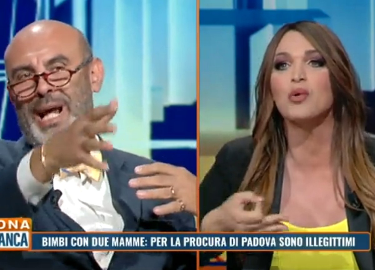 Simone Pillon a Zona Bianca