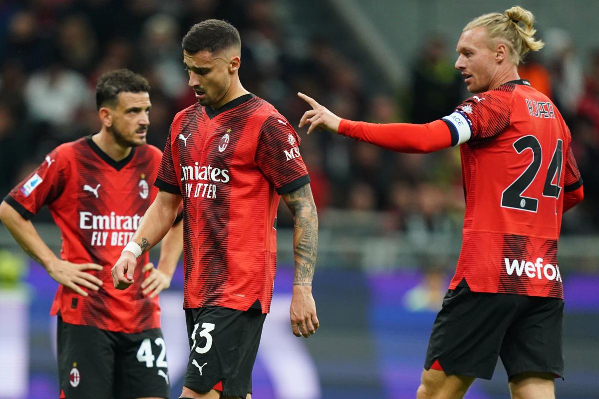 Simon Kjaer Rade Krunic Milan