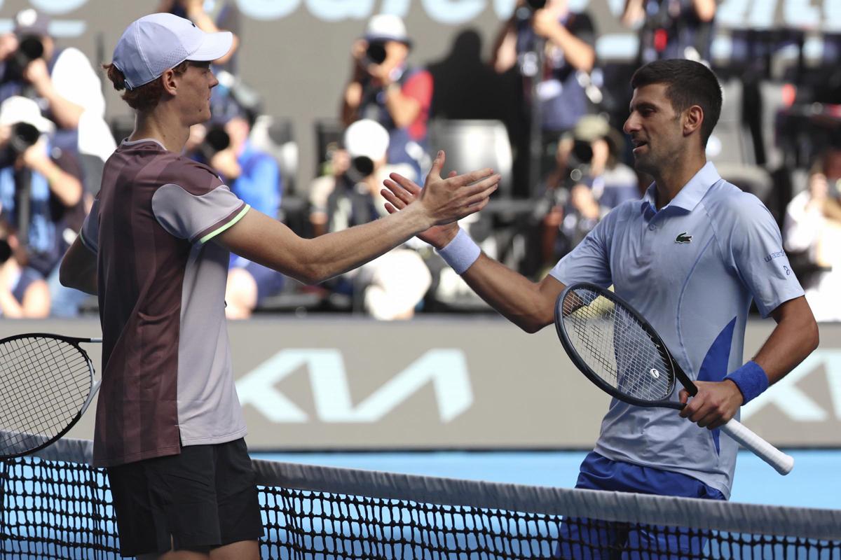 Sinner Djokovic Australian Open 2024