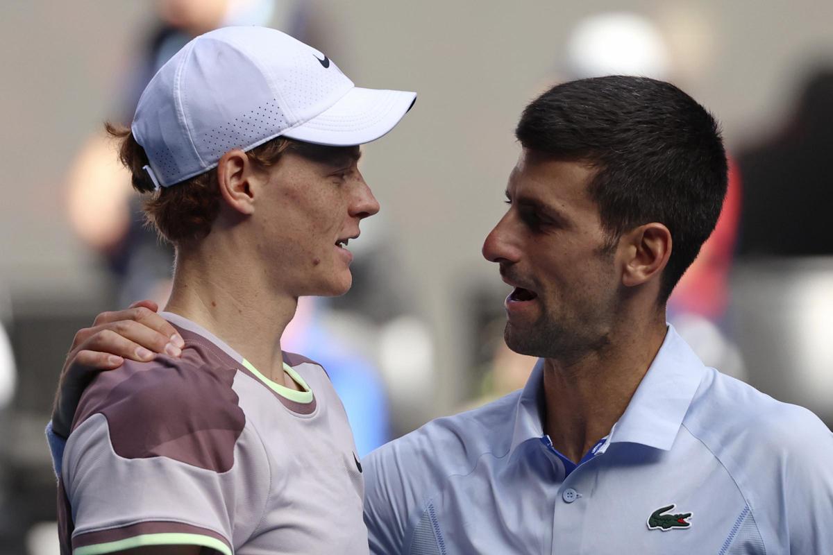 Sinner Djokovic Australian Open