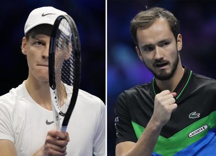 Sinner-Medvedev e Alcaraz-Djokovic, tv-streaming: Atp Finals dove vederle