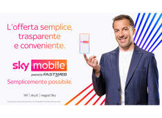 Sky Mobile, Alessandro Del Piero è il testimonial del nuovo spot