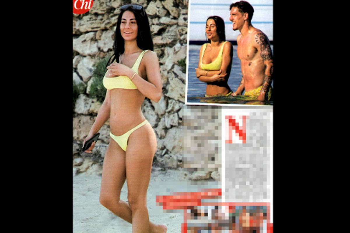 Sofia Costantini e Zaniolo (da Chi)