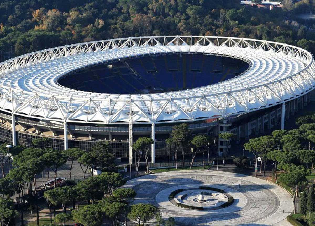 Lo stadio Olimpico